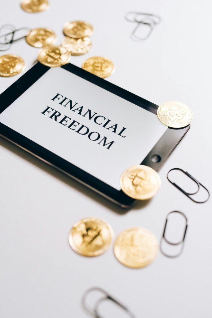 financial freedom text